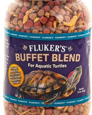 Fluker’s Buffet Blend Aquatic Formula Turtle Food – 7.5 oz