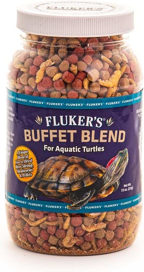 Fluker’s Buffet Blend Aquatic Formula Turtle Food – 7.5 oz