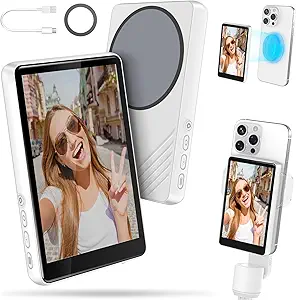 SnaplyLens Selfie Monitor Screen for iPhone & Android