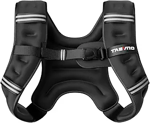 6lb Unisex Weighted Vest – Perfect for Home Workouts, Walking, Running & Strength Training