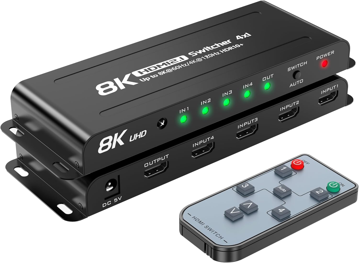 8K HDMI 2.1 4-in-1 Switch