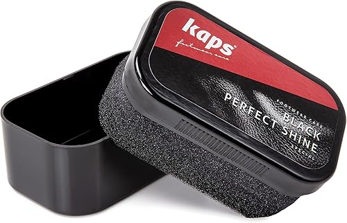 Kaps Shoe Polish Sponge – Instantly Shines Leather Shoes, Boots, and Bags for a Perfect, Glossy Finish