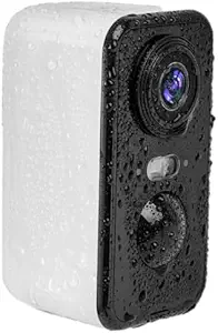 Geekee 2K Wireless Security Camera with Color Night Vision, Two-Way Audio, Battery Power, and Cloud Storage