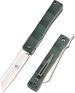 KATSU Folding Pocket Knife – Handmade Camping Knife for Men