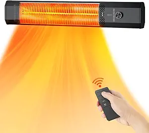 Wall-Mounted Outdoor Patio Heater