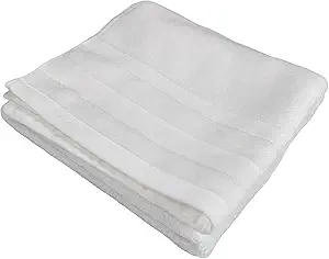 Luxury White Middler Bathroom Towel – Perfect Housewarming & Spa-Inspired Gift