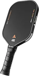 Carbon Fiber Pickleball Paddle featuring a 16mm Honeycomb Polymer Core — expertly engineered for exceptional spin, power, and consistent performance on every shot.