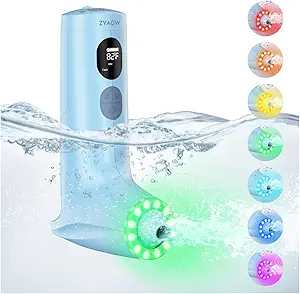 Portable Bathtub Spa with Bath Jets – 3 Adjustable Modes & RGB LED Lights