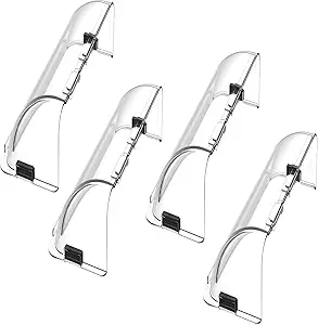 4-Pack Magnetic Air Vent Deflectors – Adjustable 8.5" to 15" | Redirect Airflow for Ceiling, Floor, Wall & Sidewall Vents