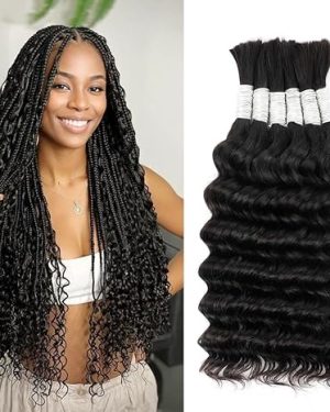 Human Hair for Boho Braids – Deep Wave Bundles