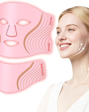 LED Red Light Therapy Mask for Face & Neck