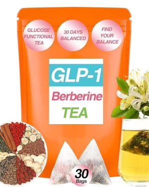 GLP-1 Berberine Herbal Tea – Organic Glucose Support Blend
