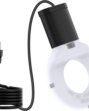 150W Submersible Utility De-Icer – Cast Aluminum Chicken Water Heater for Livestock Tanks & Winter Bird Baths (White)