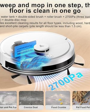 2025 Robot Vacuum and Mop Combo