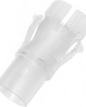 AirMini Hose Adapter – Universal CPAP Tubing Connector for ResMed AirMini Travel Device, Compatible with Standard CPAP Masks (Clear)