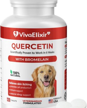 Quercetin & Bromelain Tablets for Dogs