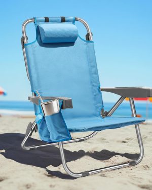 PASAMIC Portable Beach Chair for Adults