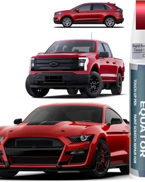 Ford D4 Rapid Red Metallic Tinted Clearcoat Touch-Up Paint – 2-in-1 Car Scratch Repair Paint Pen for Deep Scratch Removal