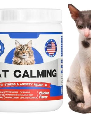 Cat Calming Chews – 230 Count Chewable Supplements for Cats, Helps Reduce Stress During Travel, Boarding, Vet Visits, and Time Apart