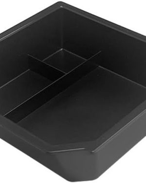 Center Console Organizer Tray for Tesla Model Y Juniper(2025-2026) & Model 3 Highland(2024-2026) Storage Tray Hidden Storage Box Cup Holder Camera Cover 4 PCS