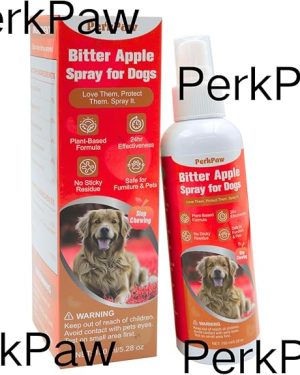 Bitter Apple Spray for Dogs – No Chew Spray to Protect Furniture, 150ml, Red