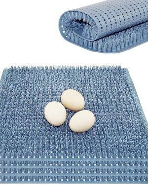 4PCS Washable Chicken Nesting Pads for Laying Eggs, Silicone Nesting Pads for Chicken Coop, Chicken Nesting Box Pads, Chicken Coop Accessories