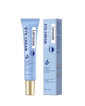 Caffeine Infused Eye Cream for Dark Circles & Puffiness – Brightening and Revitalizing Under Eye Treatment