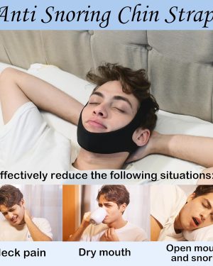 Anti-Snoring Chin Strap for Sleeping