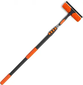 LAANPOLE 26FT Window Squeegee with Extension Pole
